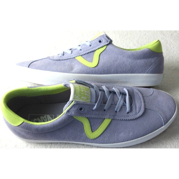 Vans Men's Sport Low Suede Caramella Lavender Purple Green shoes Size 11 NIB - Picture 1 of 5